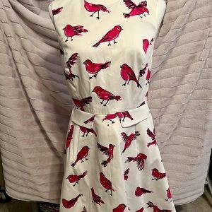 Rare Draper James bird circle dress